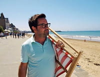 Benoît à la plage : Saint-Malo