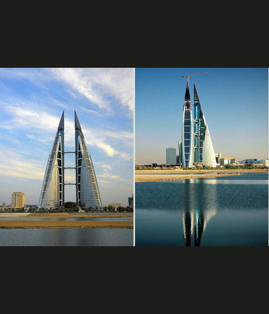 Deux tours originales