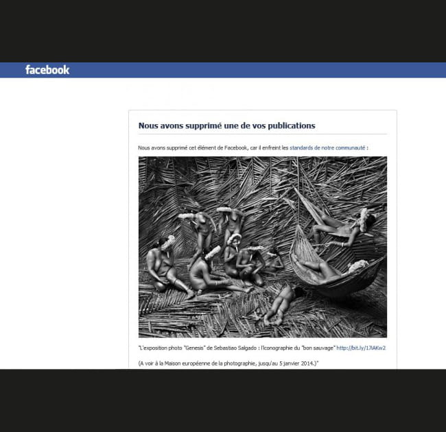 Une photo d'art un poil d&eacute;brid&eacute;e pour Facebook