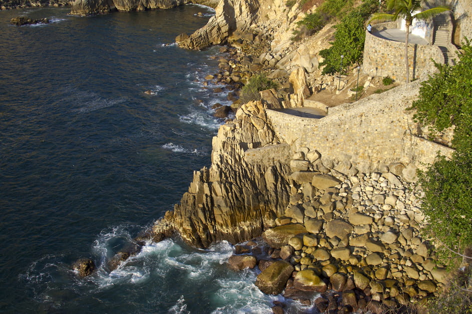 La falaise de La Quebrada