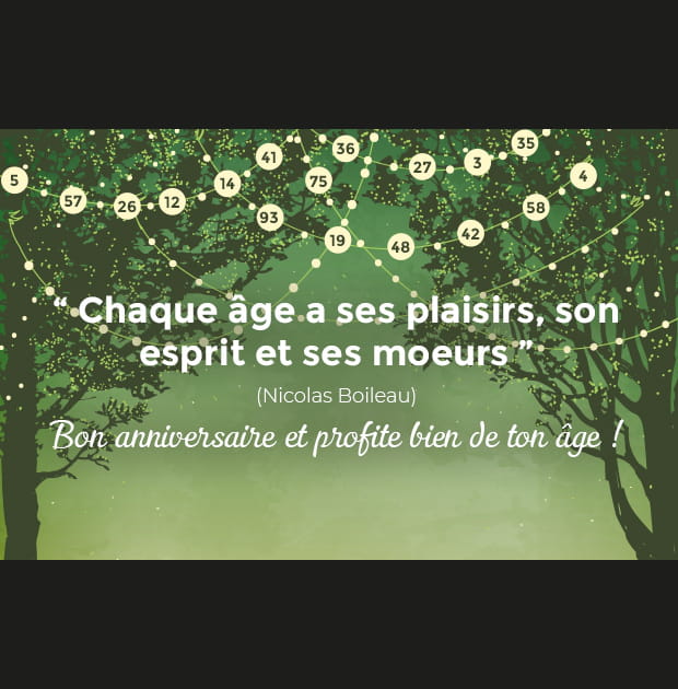 &quot;Chaque &acirc;ge a ses plaisirs&quot;