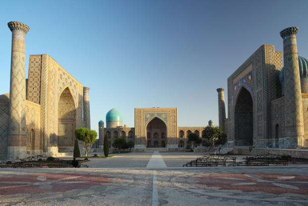 Samarcande, en Ouzbékistan