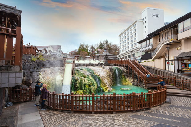 Ces 20 perles du Japon : Kusatsu Onsen