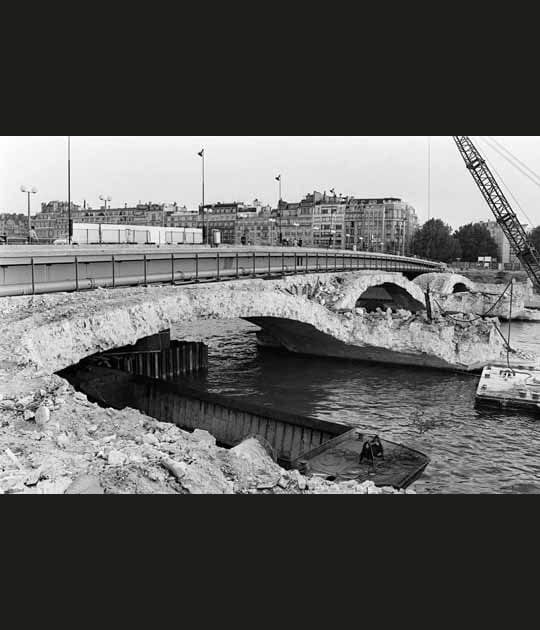 Le nouveau pont de l'Alma