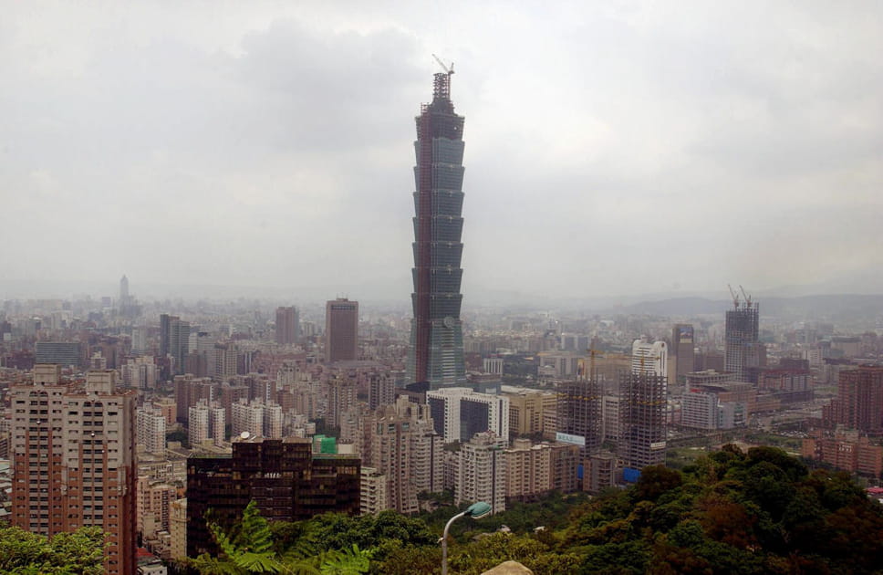 La tour 101&nbsp;&agrave; Taipei