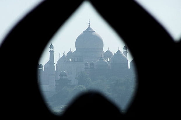 Magie du palais à l'aube