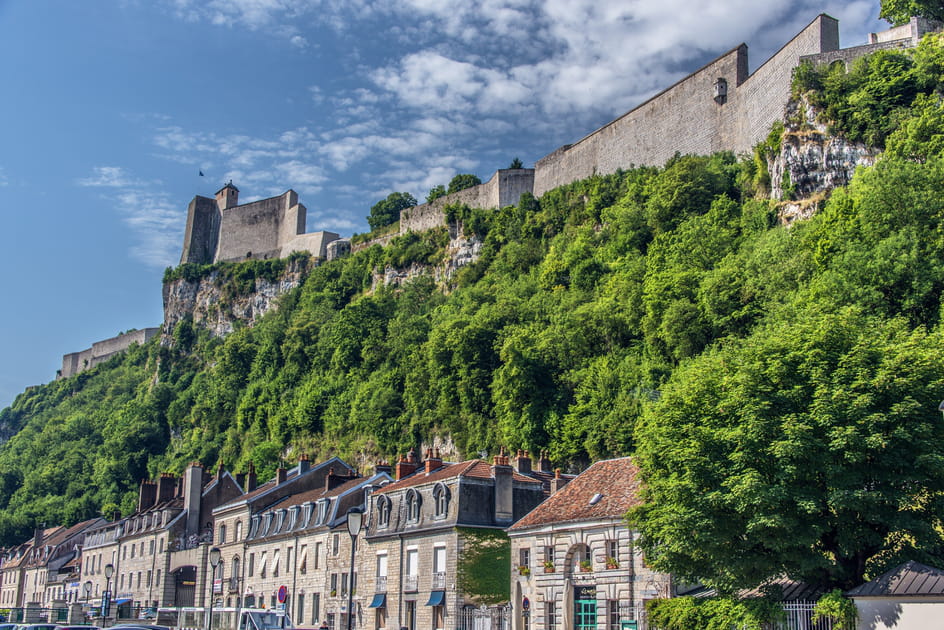 La citadelle de Besan&ccedil;on, l'une des plus belles de France