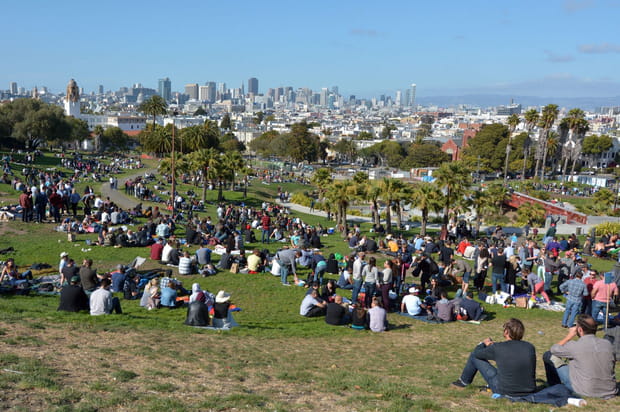 Se mêler à l'étrange faune du Mission Dolores Park