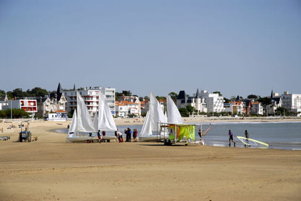La plage de Royan