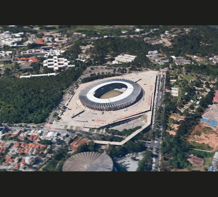 Le stade Mineirao &agrave; Belo Horizonte
