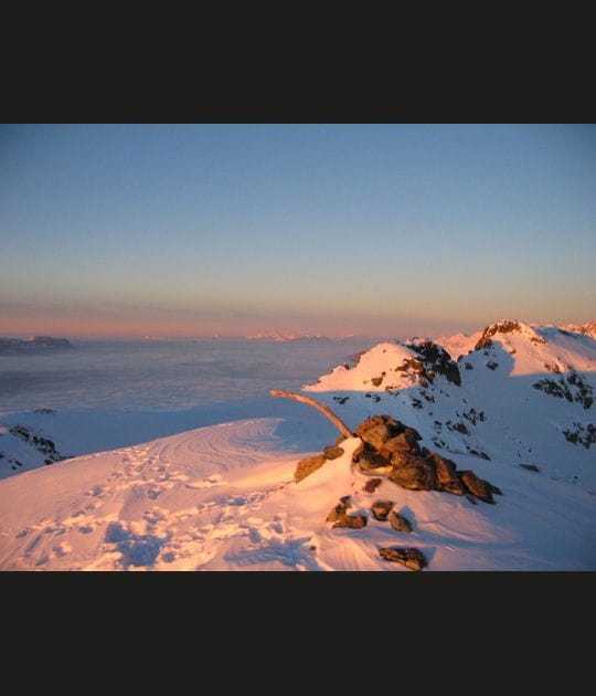 Des pastels pour la neige