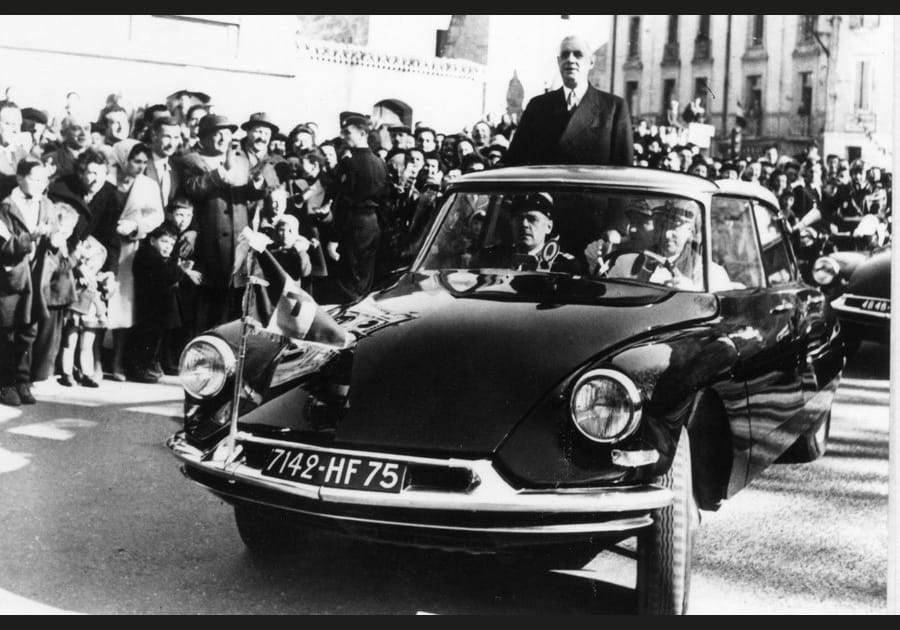 La voiture qui a sauv&eacute; le G&eacute;n&eacute;ral de Gaulle