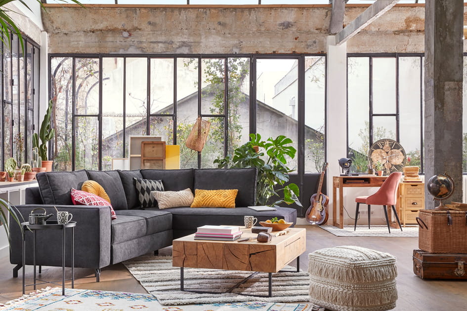 Un int&eacute;rieur aux inspirations industrielles