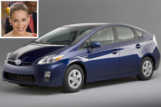 Sarah Jessica Parker en Toyota Prius
