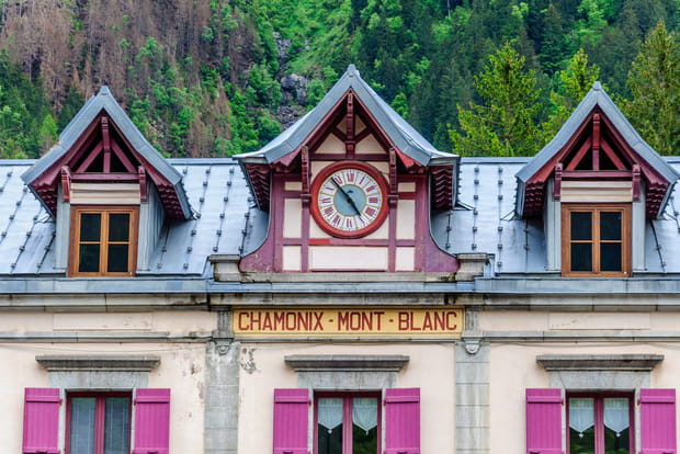 La gare de Chamonix-Mont-Blanc