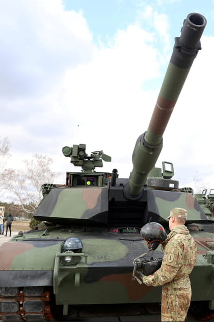 Char M1&nbsp;Abrams, le gros calibre de la puissance am&eacute;ricaine
