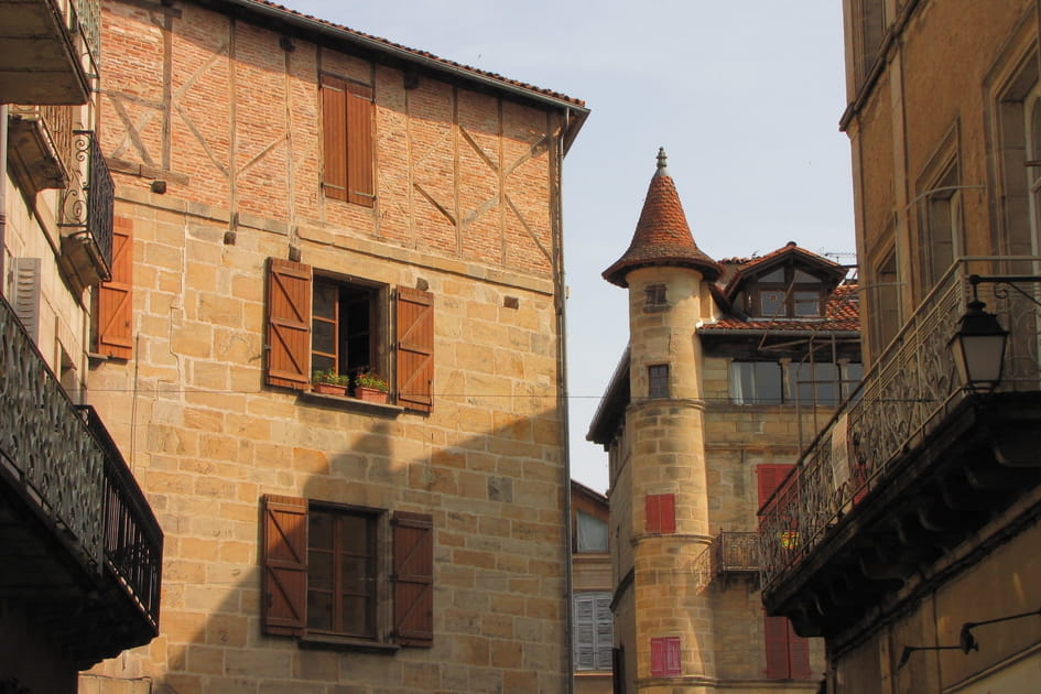 Figeac, ville d'art et d'histoire dans le Lot