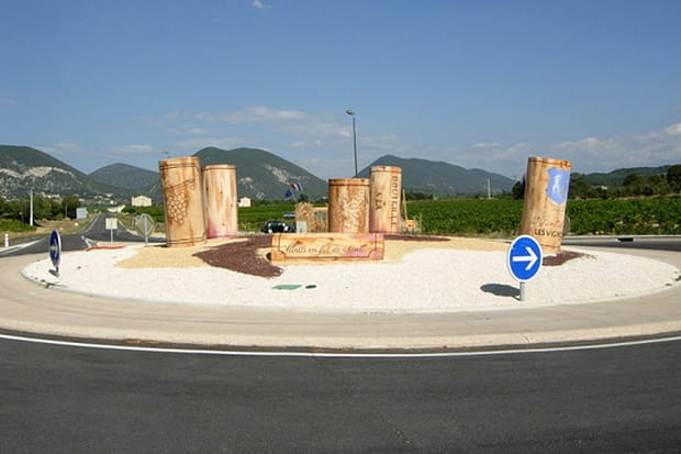 Nous sommes bien dans les "Côtes du Rhône"