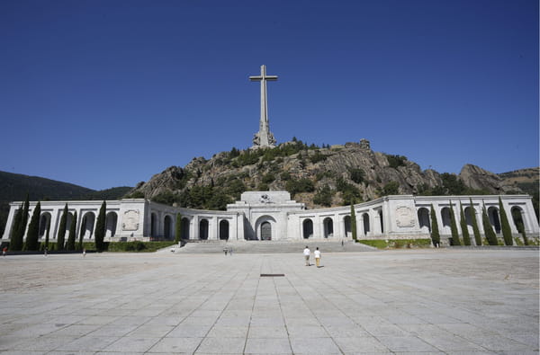 Le "Valle de los Caidos", près de Madrid, où se trouve la tombe de Franco.