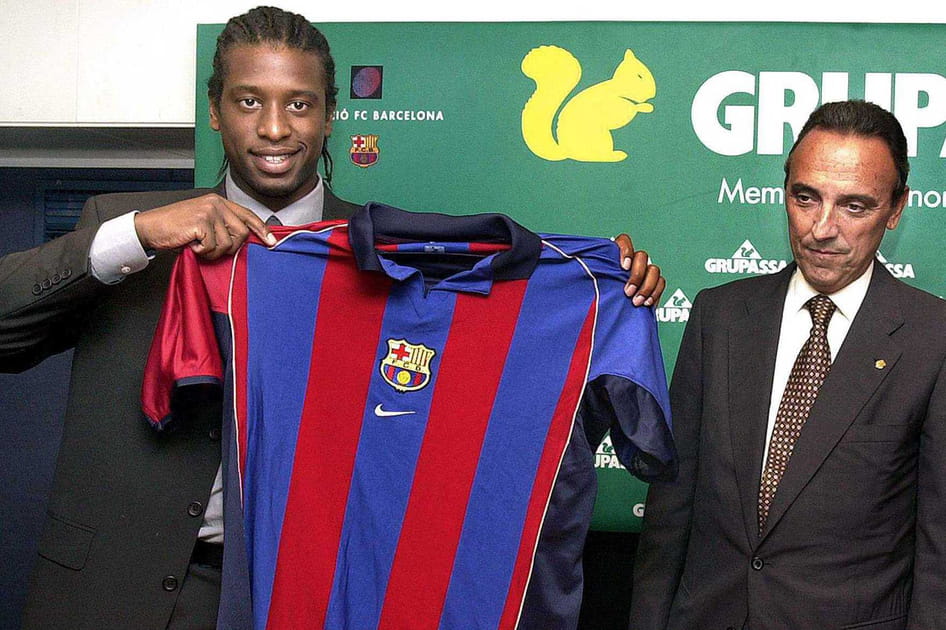 Philippe Christanval au FC Barcelone