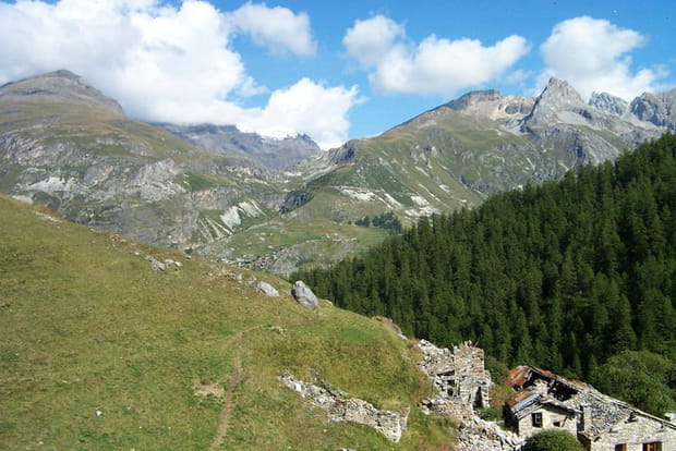 La réserve naturelle de la Grande Sassière, près de Tignes
