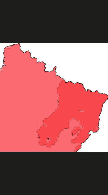 Temp&eacute;ratures moyennes dans le nord-est