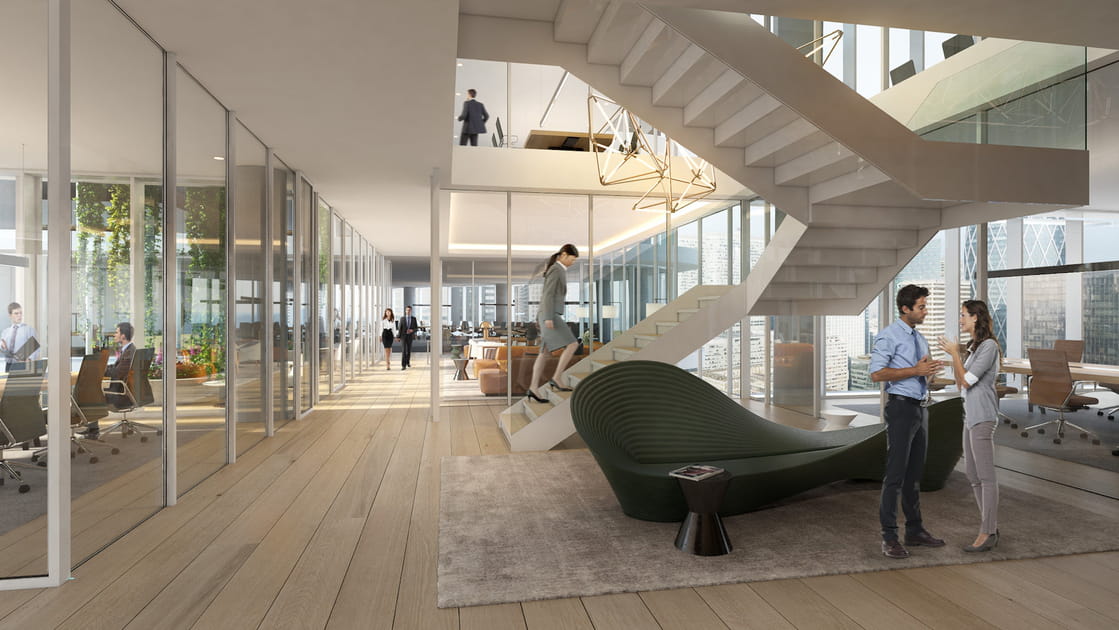 Les &eacute;tages en duplex