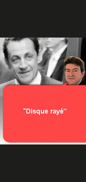 Nicolas Sarkozy, &quot;disque ray&eacute;&quot;