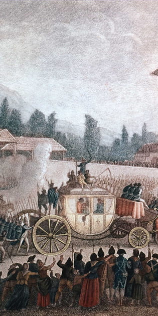 L'arrestation de Louis XVI