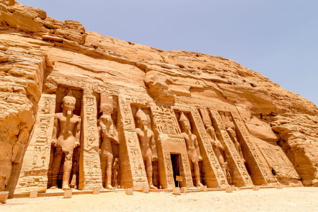 Le petit temple d'Abou Simbel