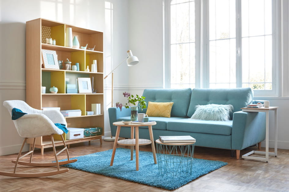 Un canap&eacute; convertible scandinave facile &agrave; vivre