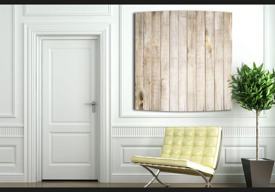 Un radiateur imitation bois