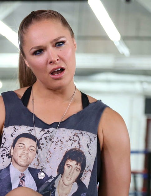 La pratiquante d'arts martiaux Ronda Rousey
