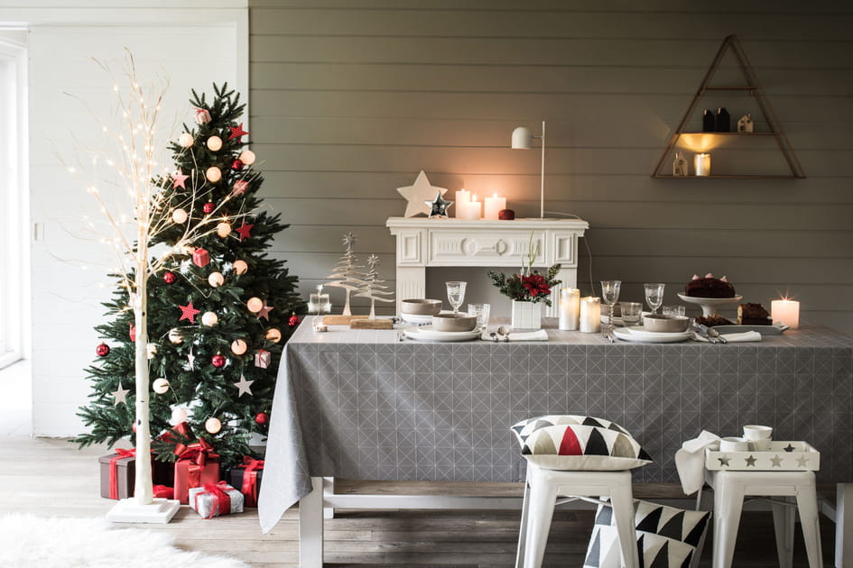 Une table de No&euml;l graphique