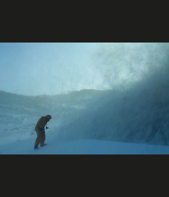 La temp&ecirc;te hivernale