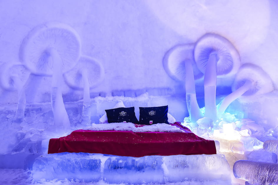 L'Hotel of Ice du Lac B&acirc;lea en Roumanie