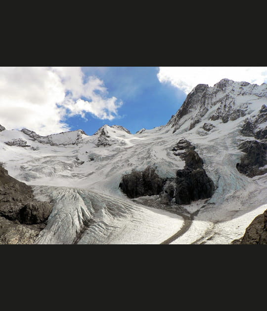 Le glacier de la Pilatte