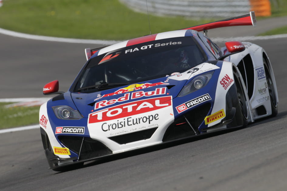La McLaren MP4&nbsp;du S&eacute;bastien Loeb Racing