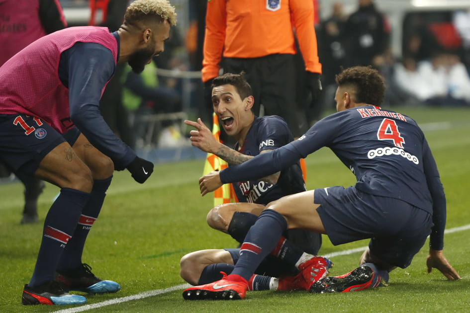 66e minute&nbsp;: Angel Di Maria punit l'OM