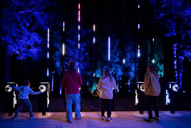Alta Lumina, un parcours nocturne enchanté en Haute-Savoie