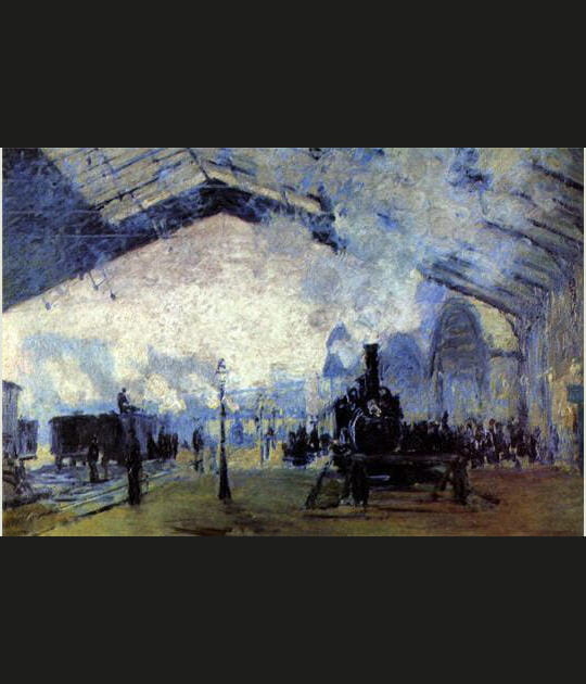 La gare Saint-Lazare