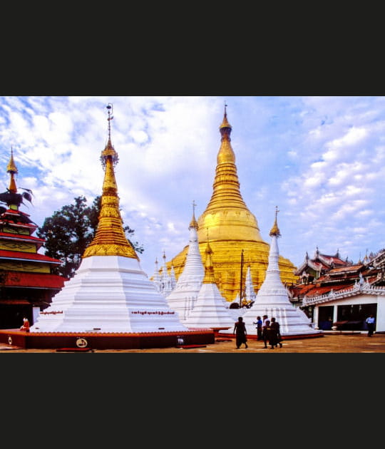 La pagode Shwedagon &agrave; Yangon