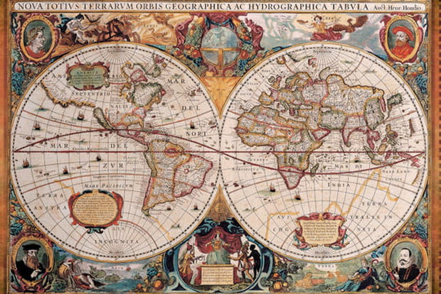 Belles et surprenantes cartes du monde