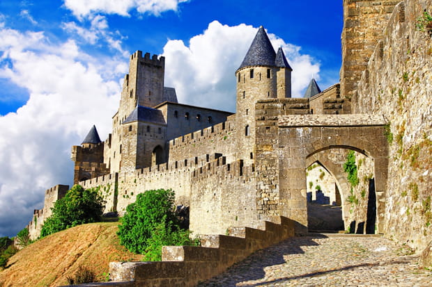 Carcassonne et ses imposants remparts
