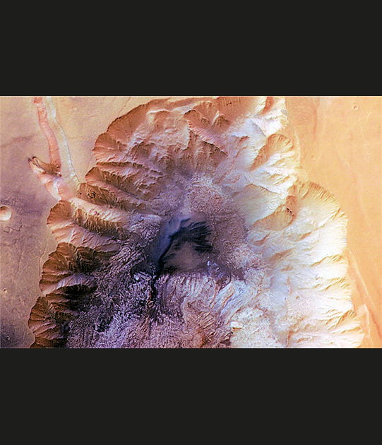 Soup&ccedil;on d'eau sur Mars