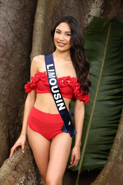 Miss Limousin, un maillot de bain tr&egrave;s &quot;flamenco&quot;