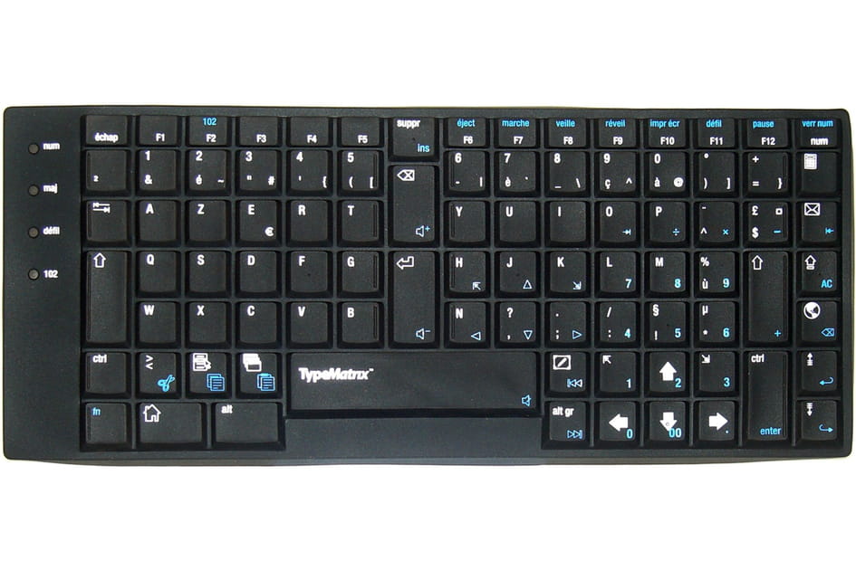 TypeMatrix 2030&nbsp;: le placement des touches repens&eacute;