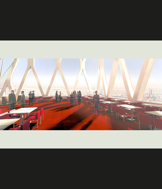 Vue depuis le restaurant