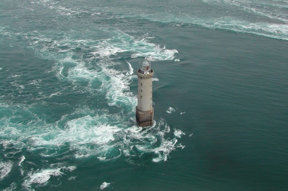 Le phare de K&eacute;r&eacute;on sur l'&icirc;le d'Ouessant