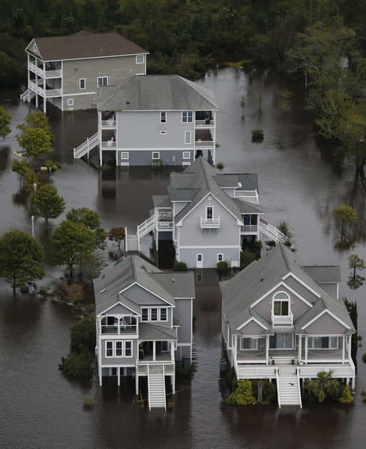 Les images spectaculaires de l'ouragan Florence